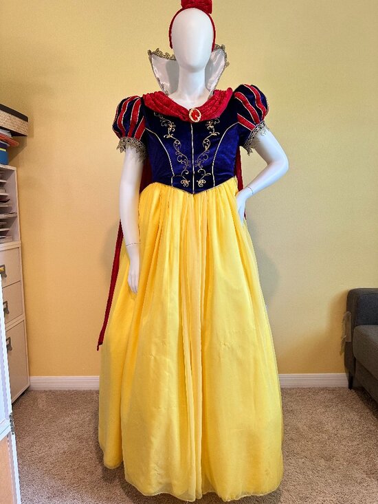 Disney Dresses & Skirts - Disney Snow White Deluxe Adult Costume Premium Princess Dress MSRP $169
